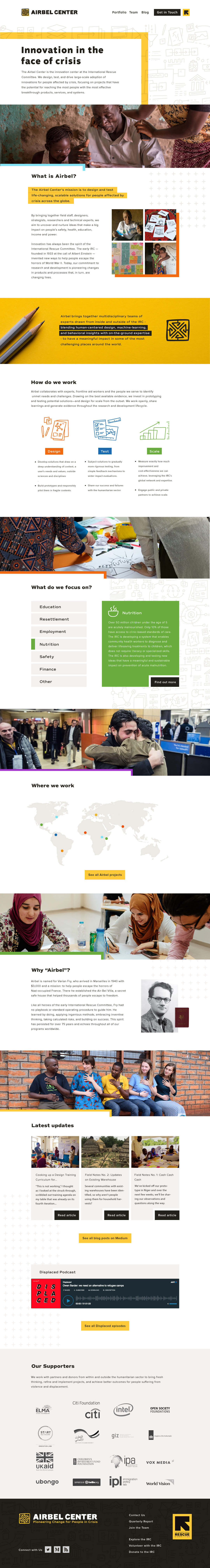 Airbel website image
